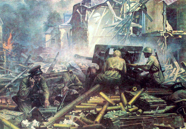 G. Marchenko. On the outskirt of Stalingrad