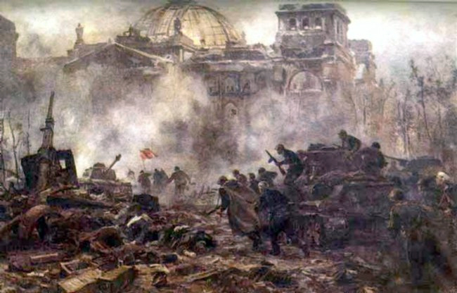 V. Bogatkin. Storm of the Reichstag