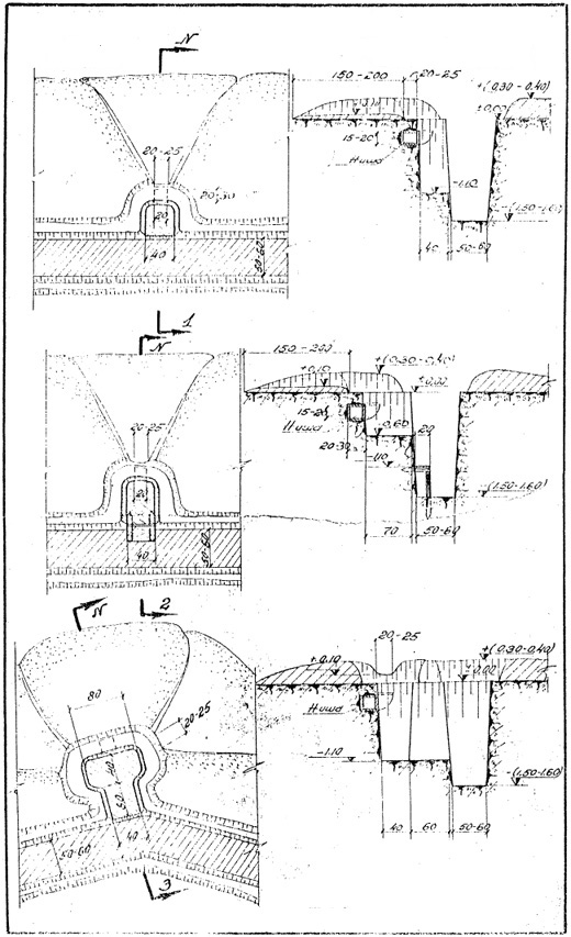 Adjacent fire positions 