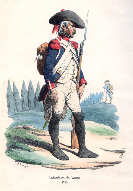 Infanterie de Ligne, 1795