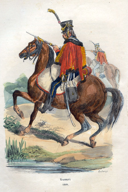 Hussard, 1809