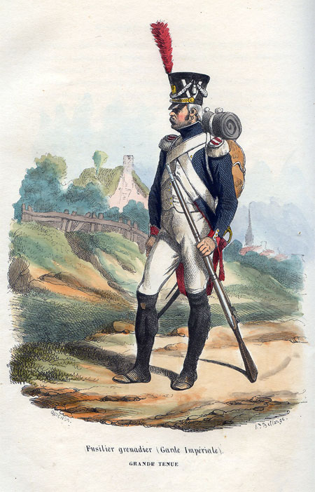 Fusilier grenadier (Guarde Imperiale). Grande Tenue