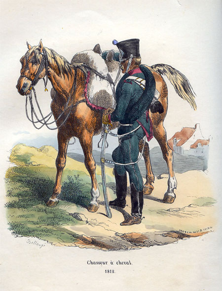 Chasseur a cheval, 1812.
