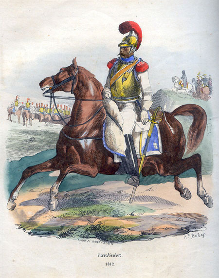 Carabinier, 1812
