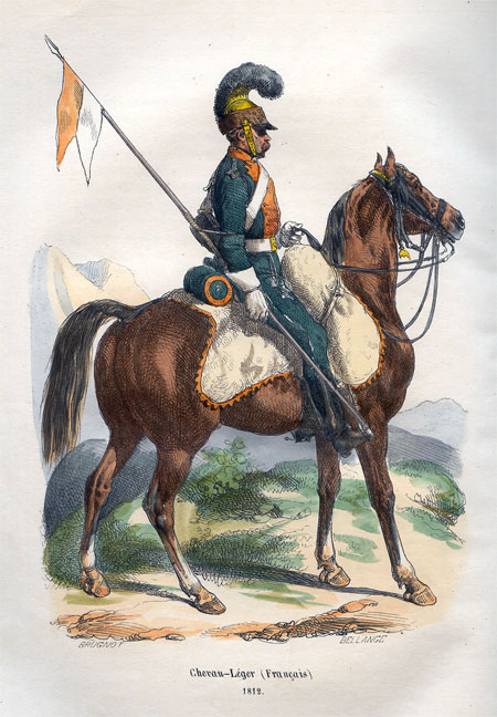 Chevau-leger (Francais), 1812