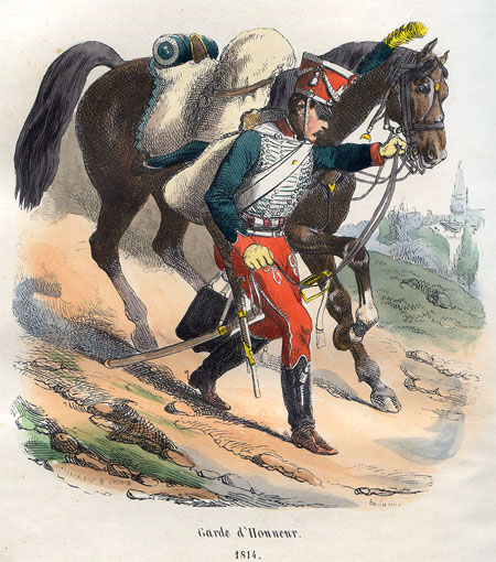 Garde d'Honneur, 1814