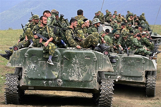 Chechen "East" batallion joins fighting on the side for South Ossetia 