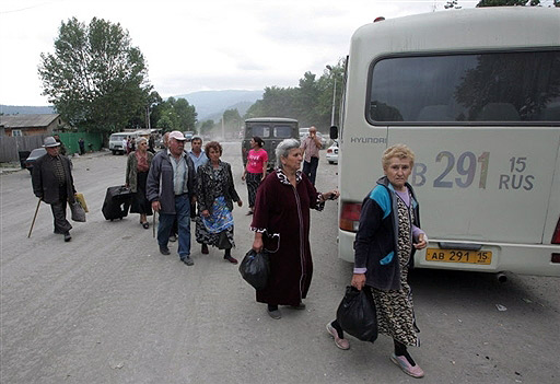South Osetia refugees