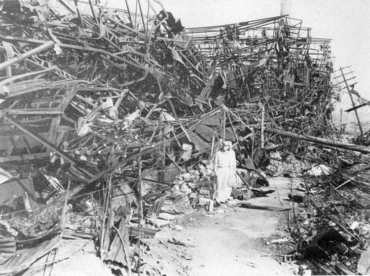 Hiroshima Before And After Bomb. ATOMIC BOMBING OF HIROSHIMA