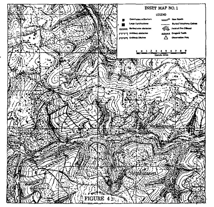 Figure 4.—Plotted area No. 1 (Otterbach sector). 