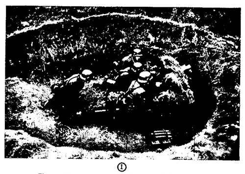 Figure 45.—Emplacement for light infantry gun. 