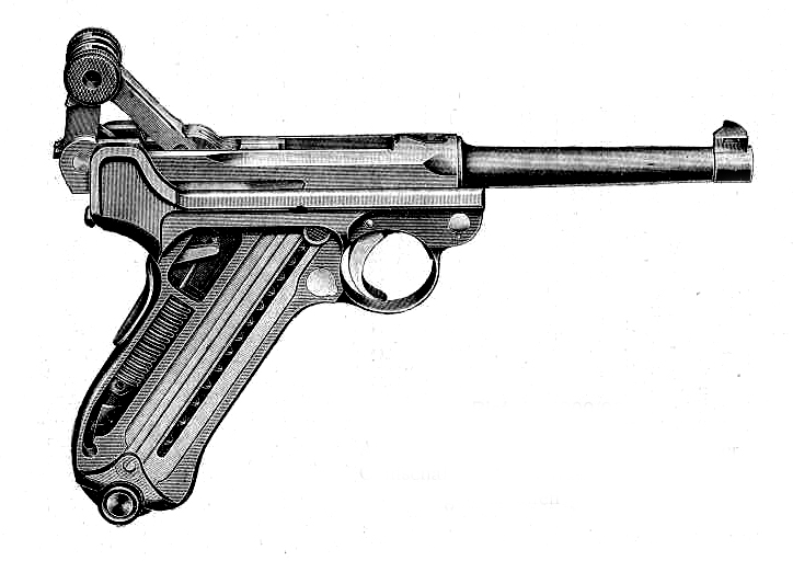 DINA4 Anleitung Pistole 1900/06 08 P08 Kaliber 7,65 9mm Luger Wiederladen 
