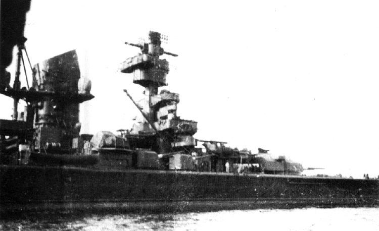 Almirante Scheer en agosto de 1942