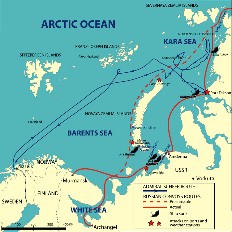 Operation Wunderland, August 1942 