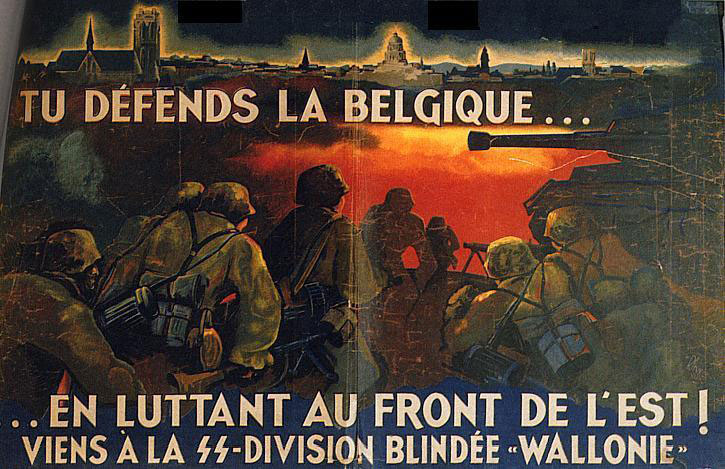 Defend Belgium on the eastern front, join SS Panzer Division "Wallonie" 