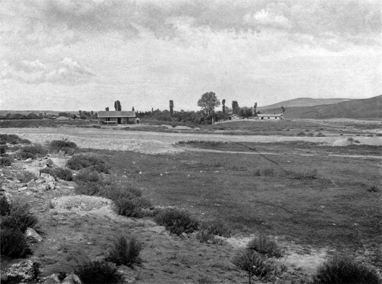 Retreat path of the Russian Army from Alma to Sevastopol along Kacha River Valley