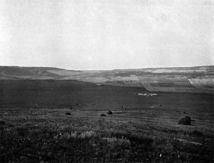 View of Fediukhin Heights from Redoubt # 4