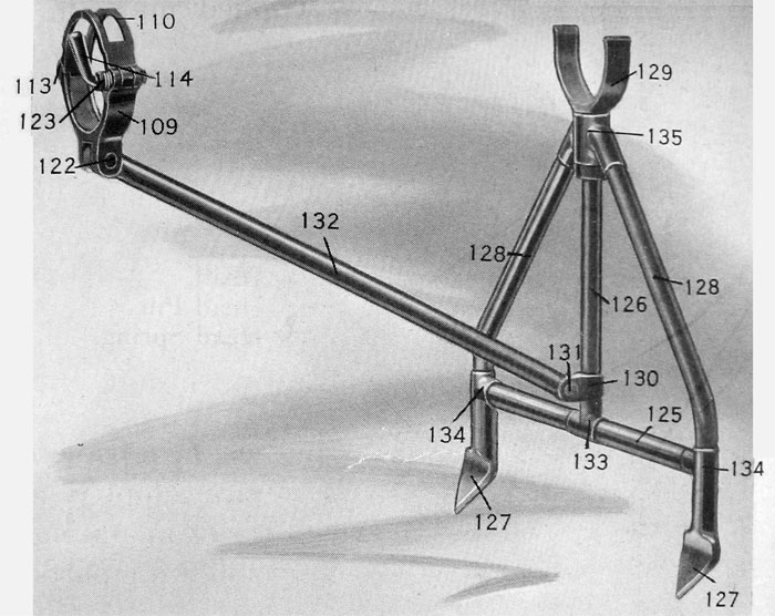 PLATE 9.—Accessories: Light Folding Field Mount Complete