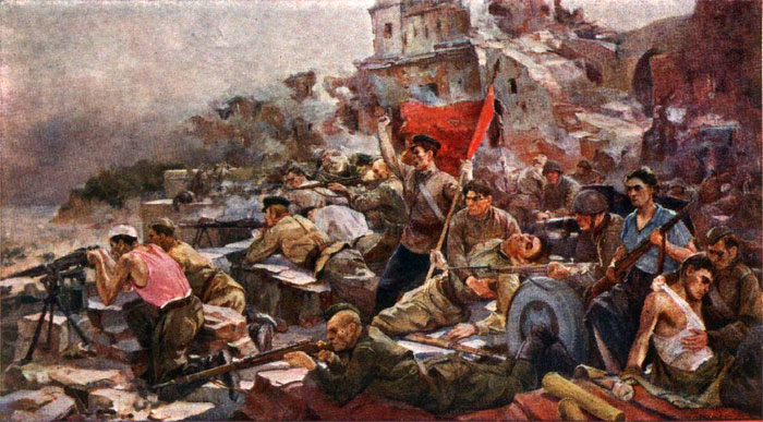 E.Zaitsev. Defense of the Brest Fortress in 1941.