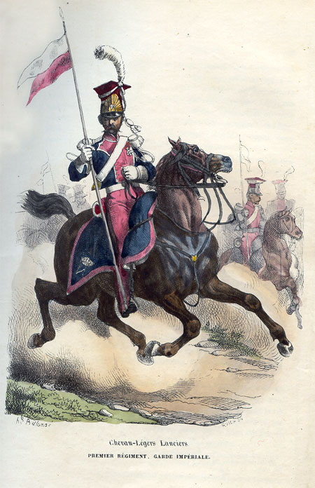Chevau-Legers Lanciers. Premier Regiment, Garde Imperiale 