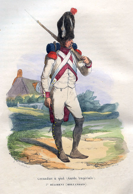 Grenadier a pied (Garde Imperiale). 3 Regiment (Hollandais)