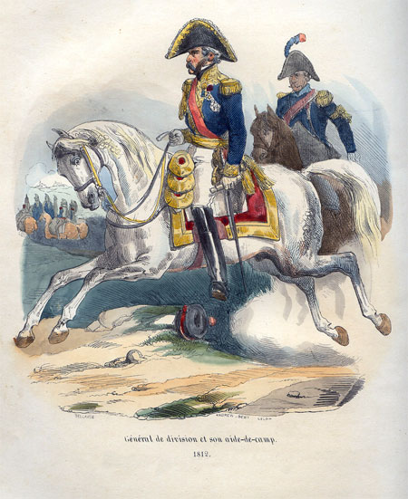 General de division et son aide-de-camp, 1812 