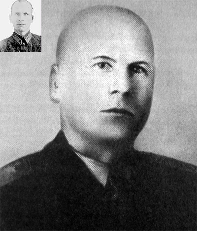 Chief Executioner. Major-General Piotr Soprunenko in 1960 and 1940(insert) 