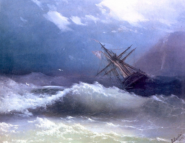 Marine Paintings by Ivan Aivazovsky Part I